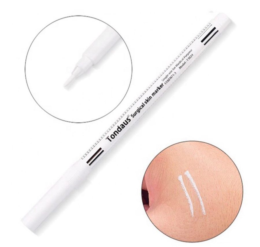 White Skin Marker Pen